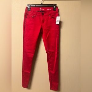 CP Skinny Pants Red Size 0 NWT
